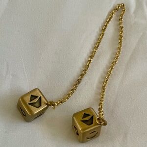 Disney Parks Han Solo Gold Dice – Star Wars Millennium Falcon Replica
